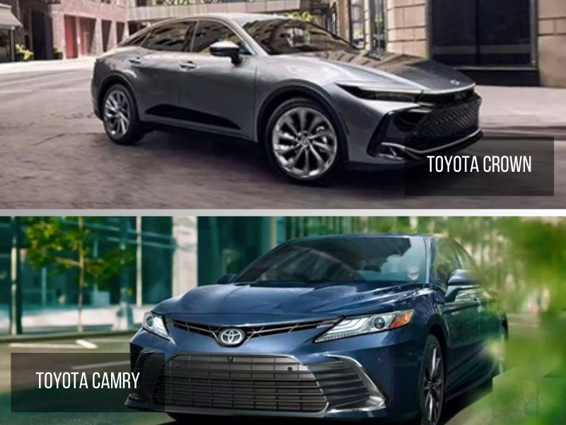 Toyota Crown vs Camry