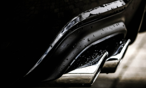 Exhaust pipe on a car in Rockville, MD