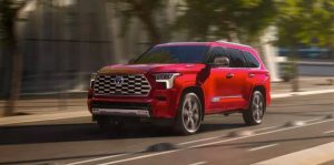 Red 2023 Toyota Sequoia Rockville, MD