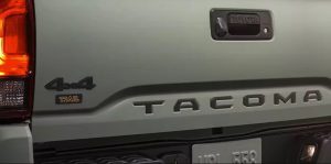 Back Of 2023 Toyota Tacoma Rockville, MD