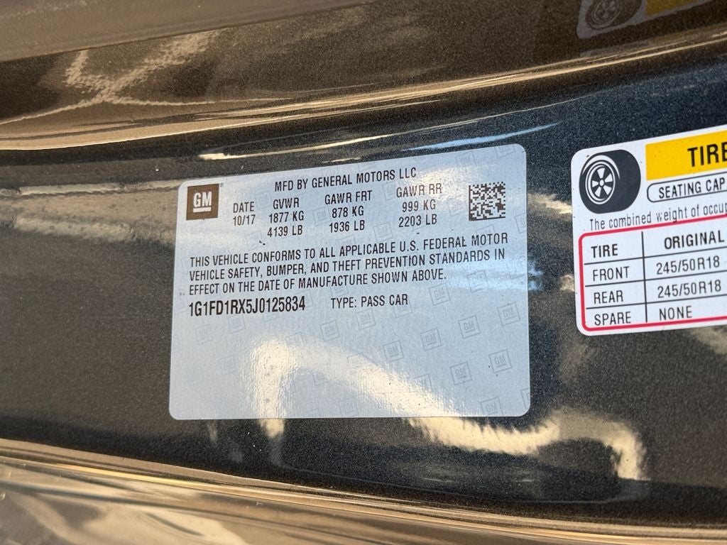 2018 Chevrolet Camaro 2LT 2LT