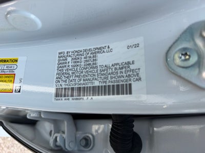 2022 Honda Accord Hybrid EX-L