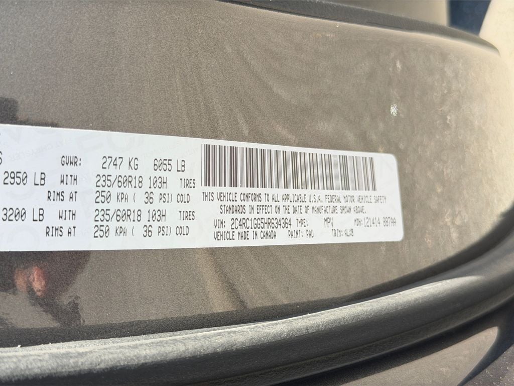 2017 Chrysler Pacifica Limited