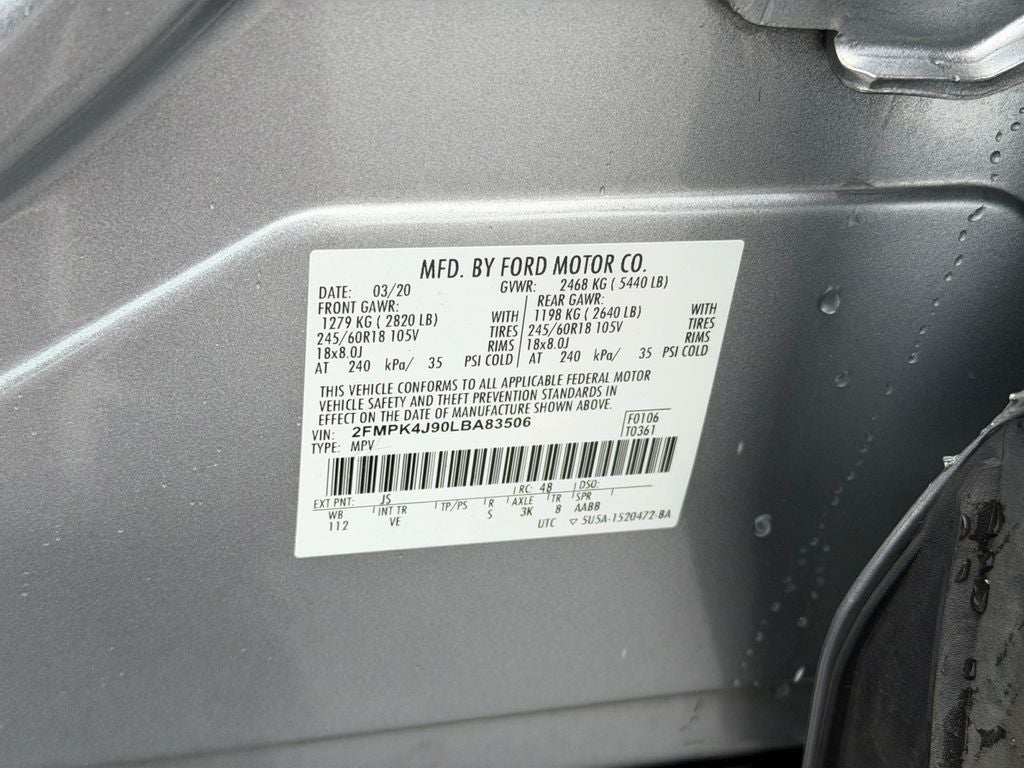 2020 Ford Edge SEL