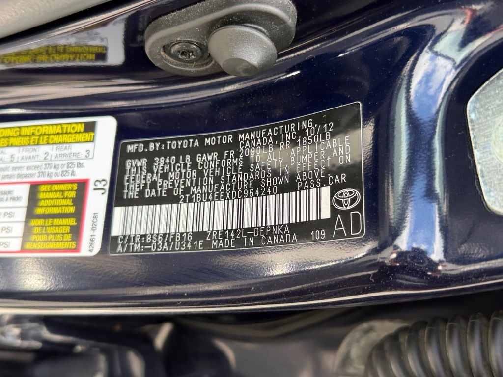 2013 Toyota Corolla LE