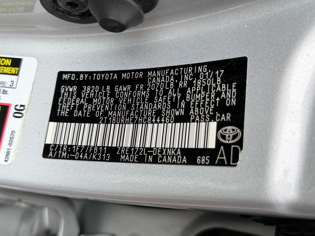 2017 Toyota Corolla LE