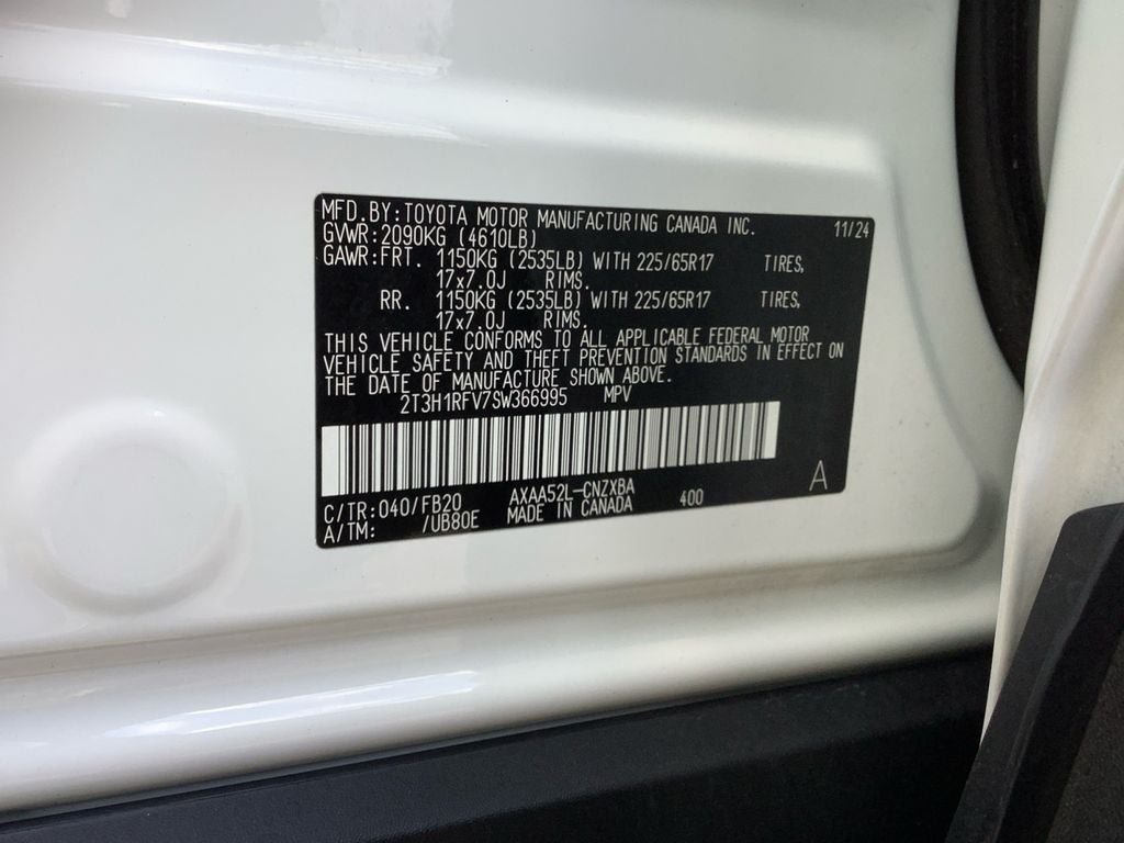 2025 Toyota RAV4 LE