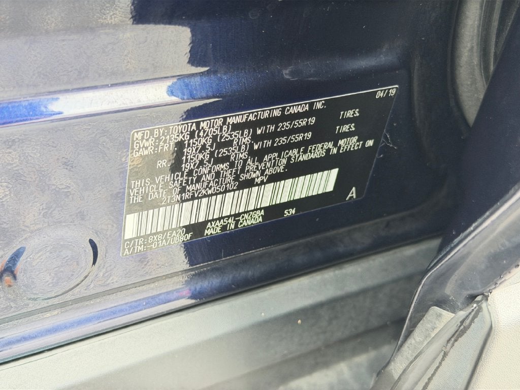2019 Toyota RAV4 Limited