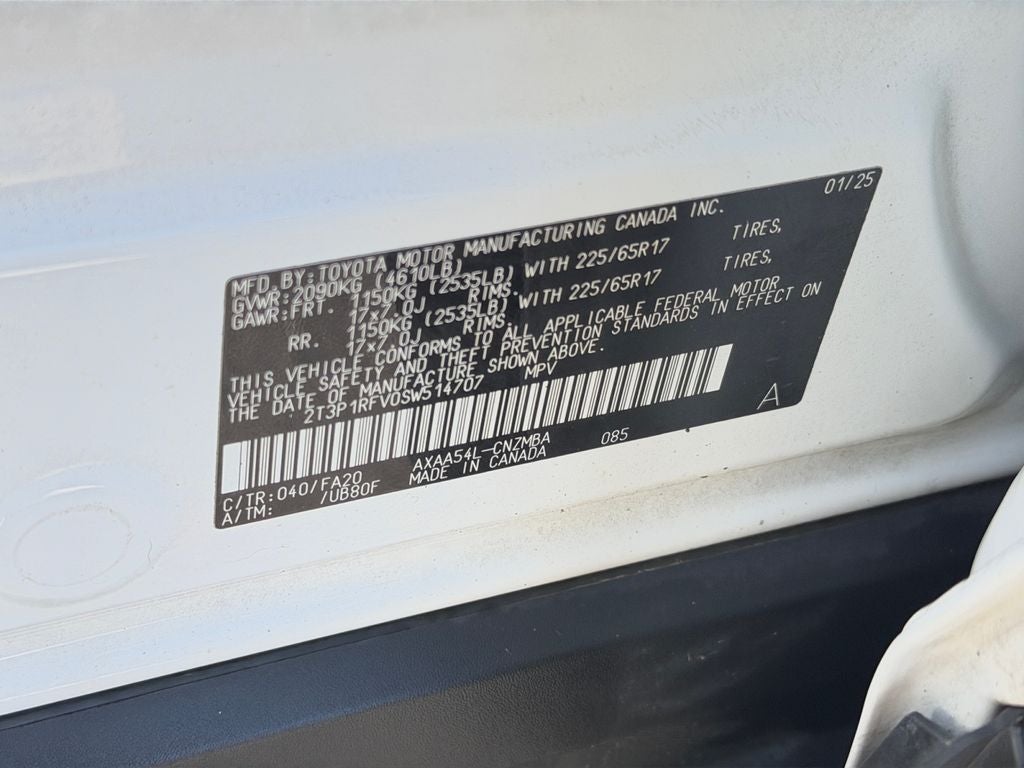 2025 Toyota RAV4 XLE