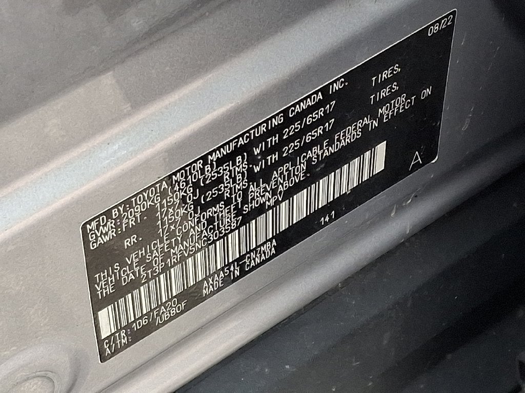 2022 Toyota RAV4 XLE