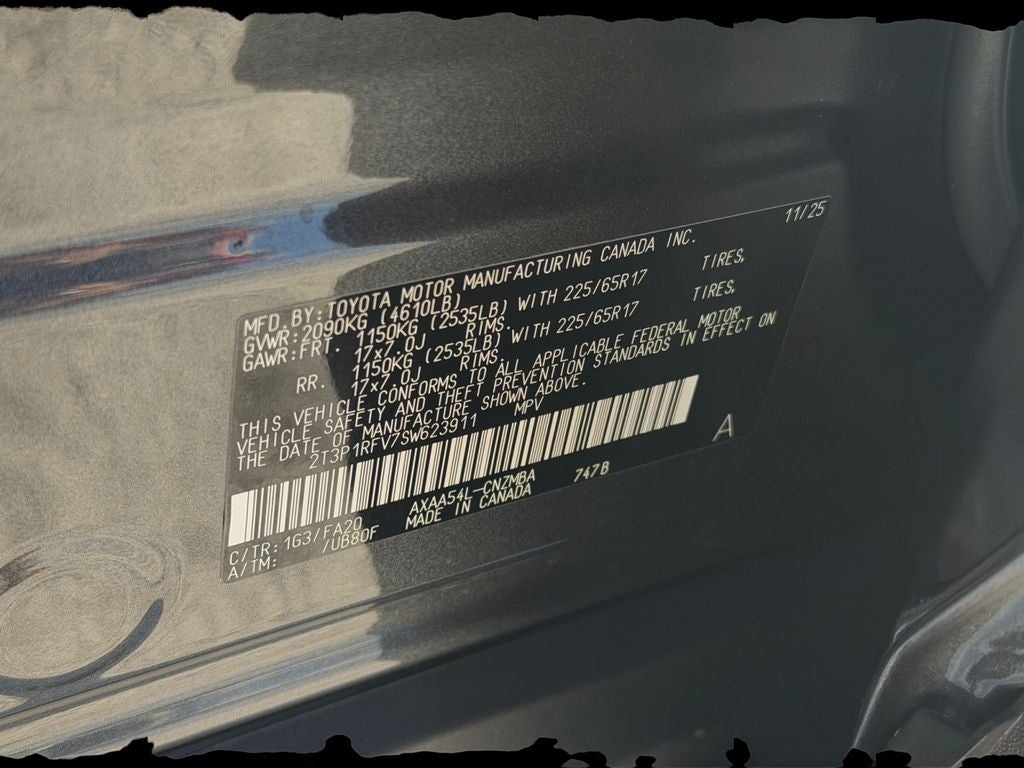 2025 Toyota RAV4 XLE