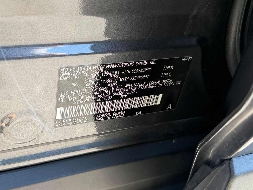 2020 Toyota RAV4 Hybrid XLE