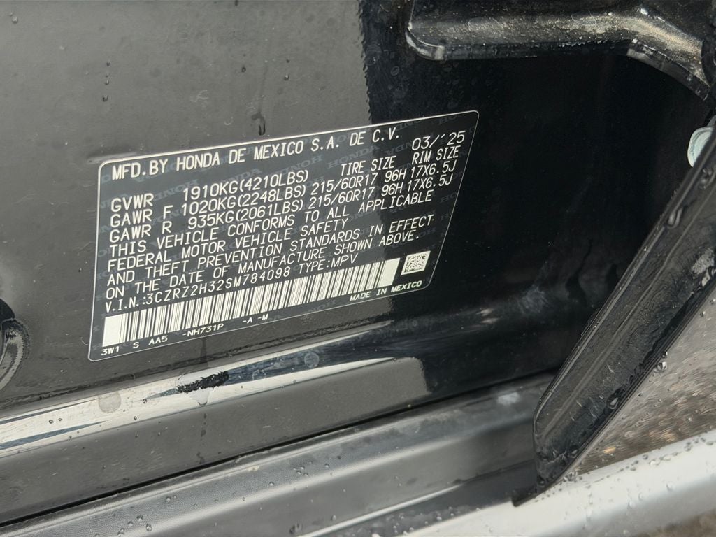 2025 Honda HR-V LX