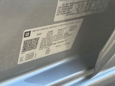 2020 Chevrolet Silverado 1500 Custom