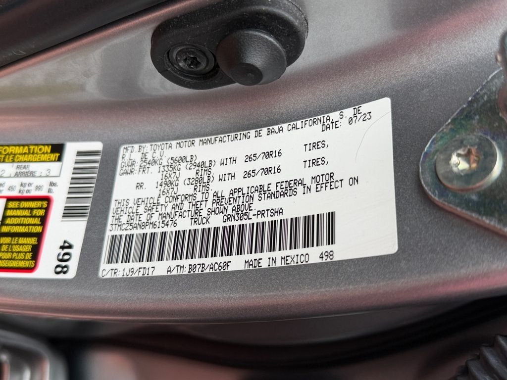 2023 Toyota Tacoma TRD Off-Road V6