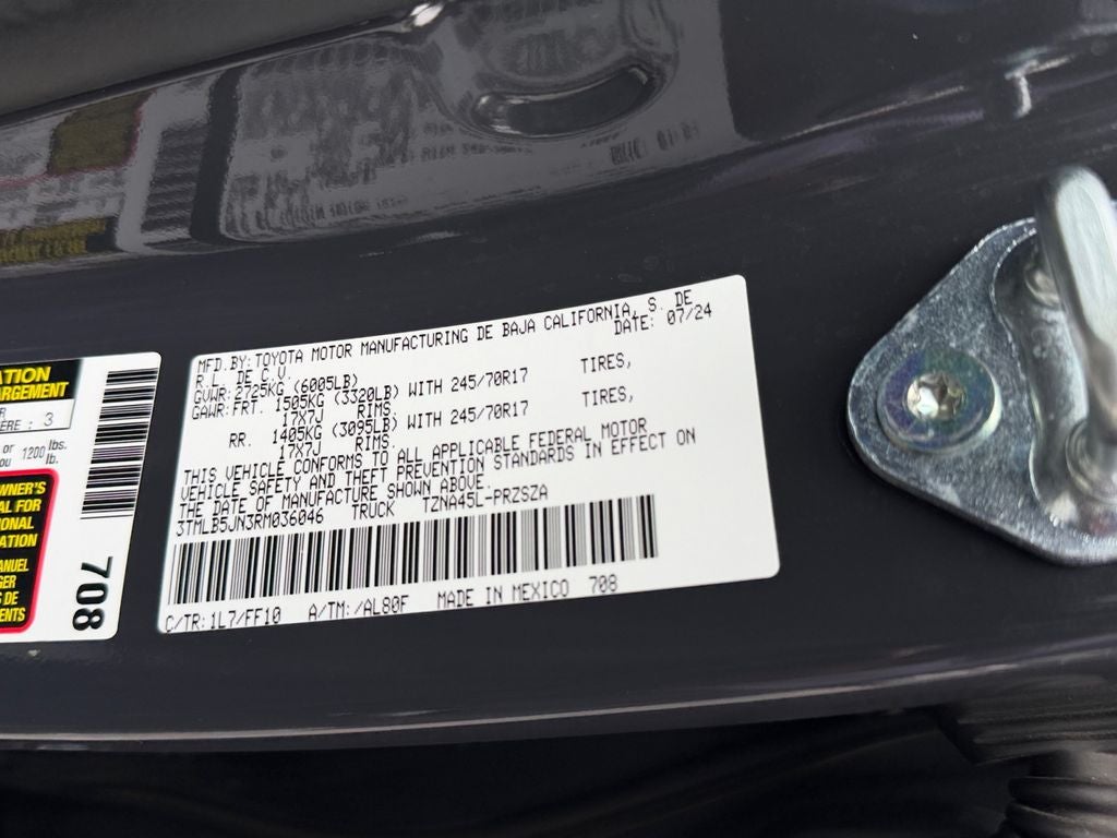 2024 Toyota Tacoma SR5