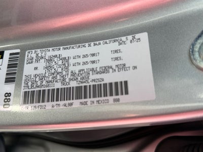 2025 Toyota Tacoma TRD Off-Road