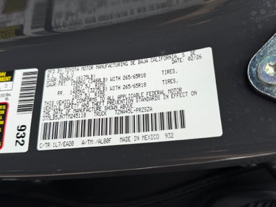 2026 Toyota Tacoma TRD Sport