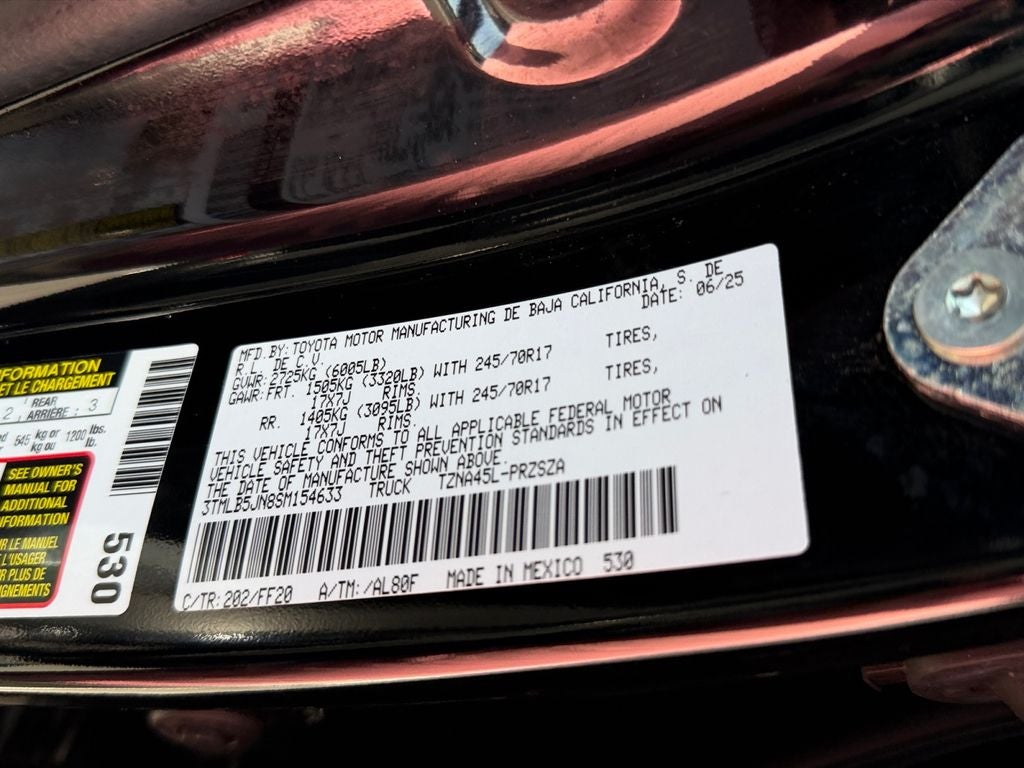 2025 Toyota Tacoma SR5