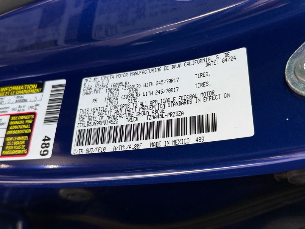 2024 Toyota Tacoma SR5