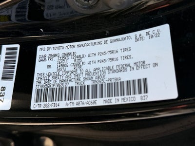 2023 Toyota Tacoma SR
