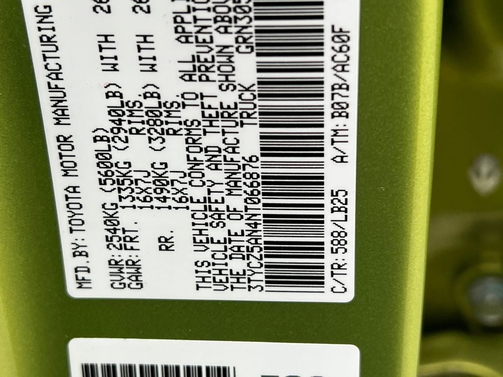 2022 Toyota Tacoma TRD Pro V6