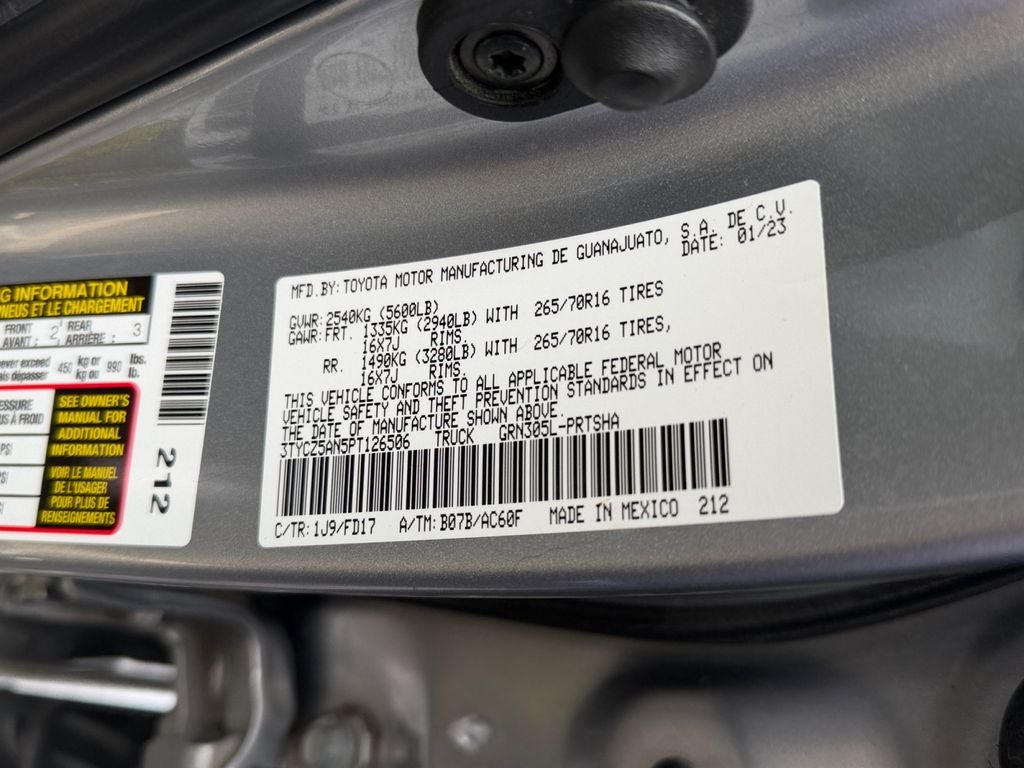 2023 Toyota Tacoma TRD Off-Road V6