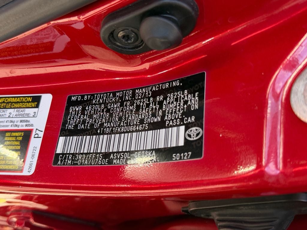 2013 Toyota Camry SE