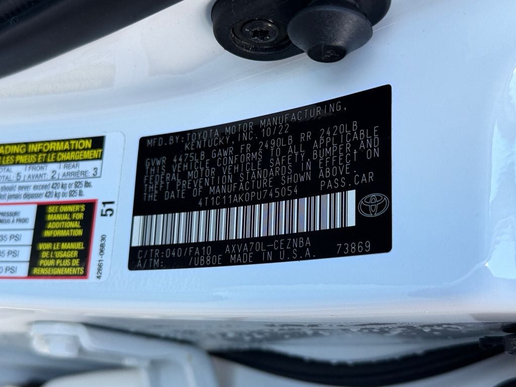 2023 Toyota Camry LE