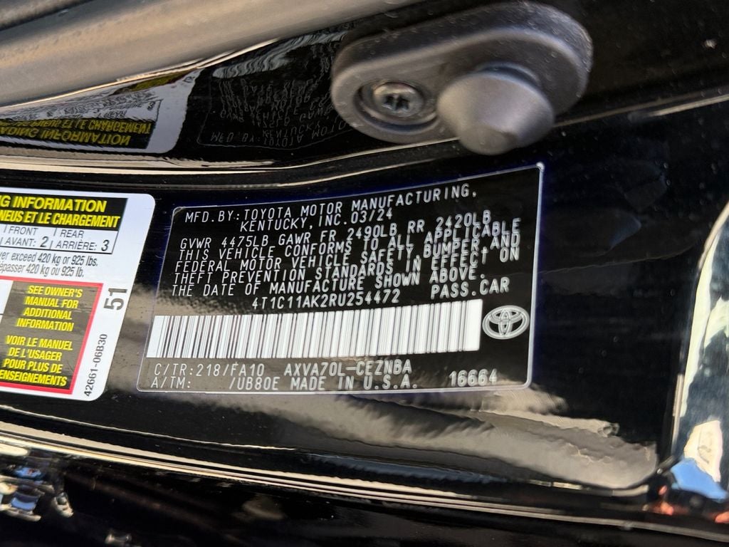 2024 Toyota Camry LE