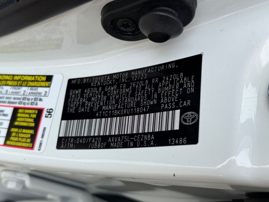 2024 Toyota Camry LE