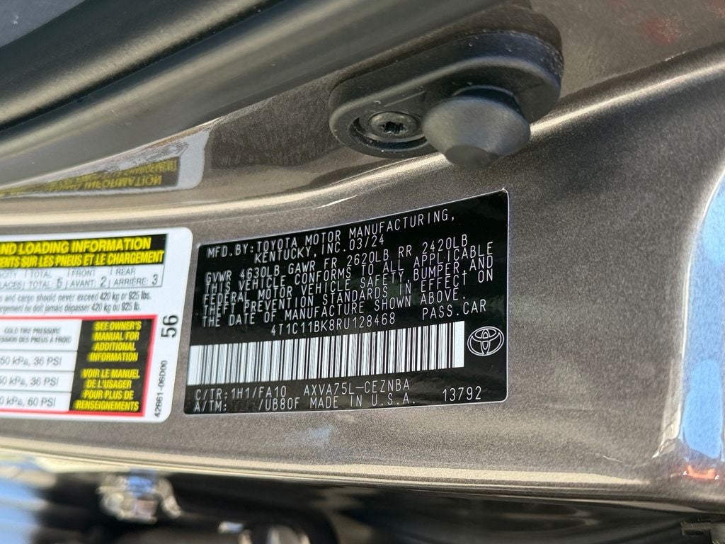 2024 Toyota Camry LE