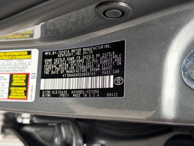 2025 Toyota Camry SE Low Miles
