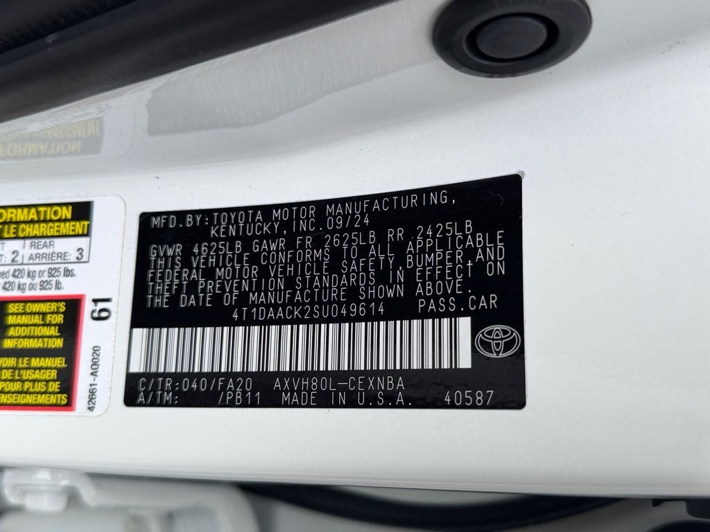 2025 Toyota Camry LE