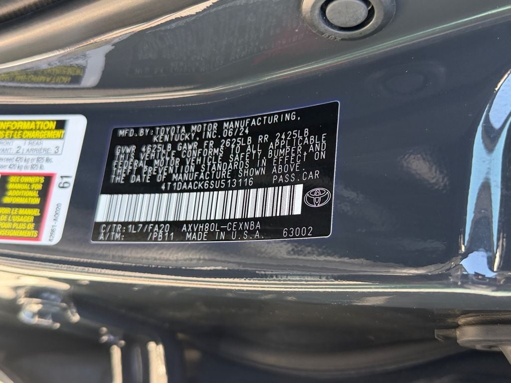 2025 Toyota Camry LE