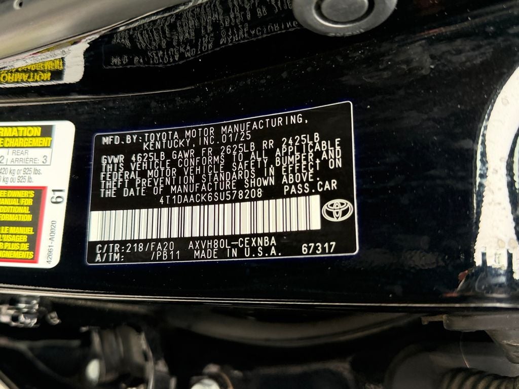 2025 Toyota Camry LE