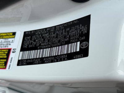 2025 Toyota Camry LE