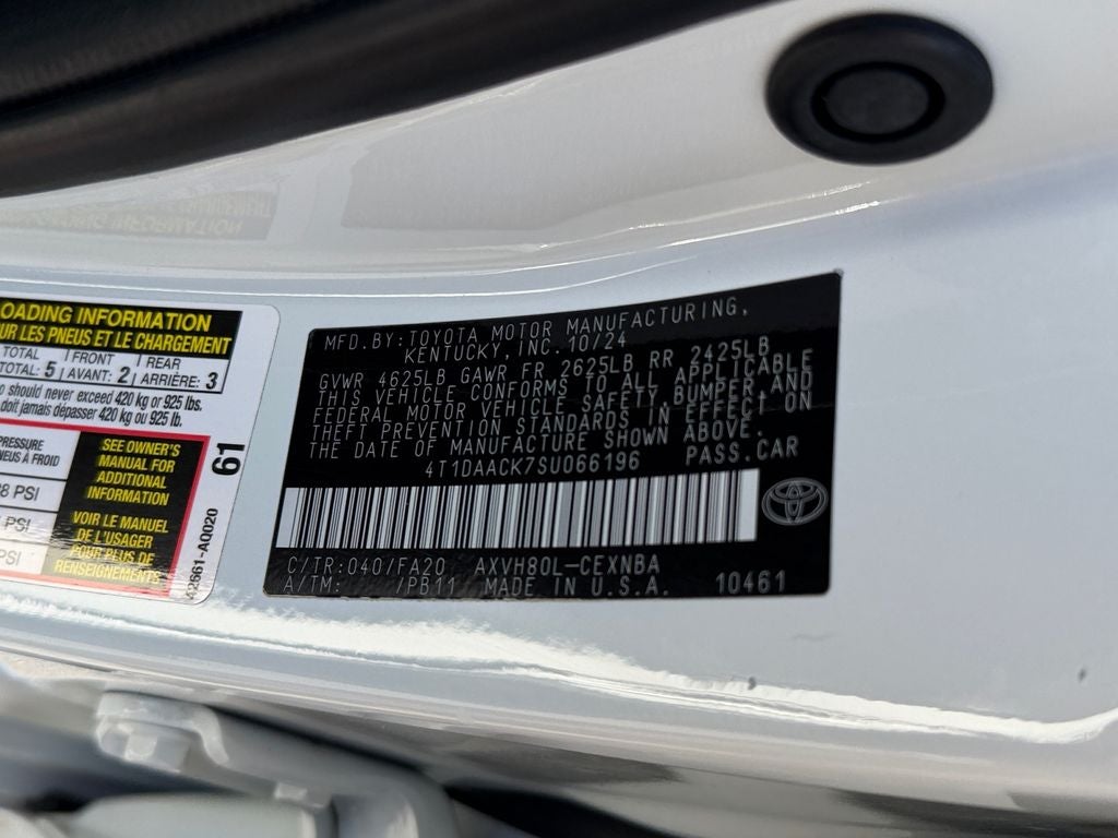 2025 Toyota Camry LE