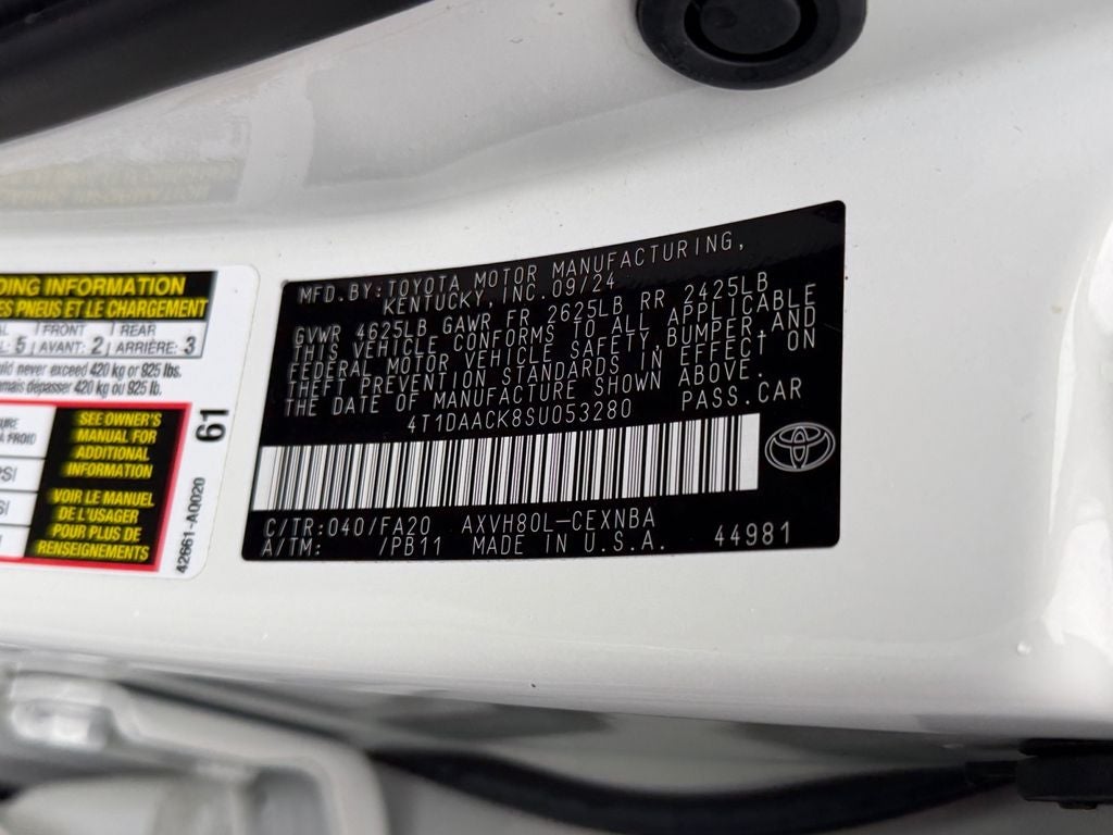 2025 Toyota Camry LE