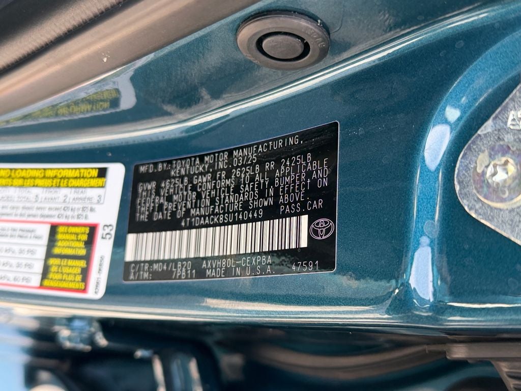 2025 Toyota Camry XSE