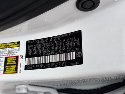 2025 Toyota Camry SE