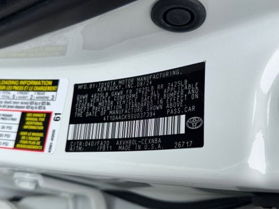 2025 Toyota Camry LE