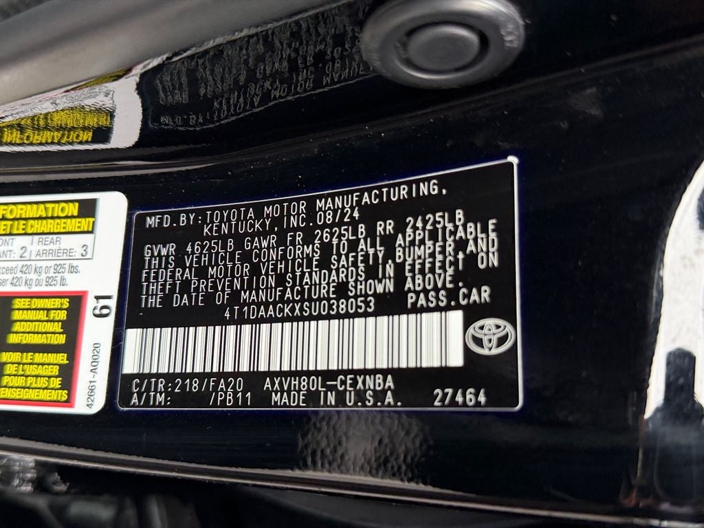 2025 Toyota Camry LE