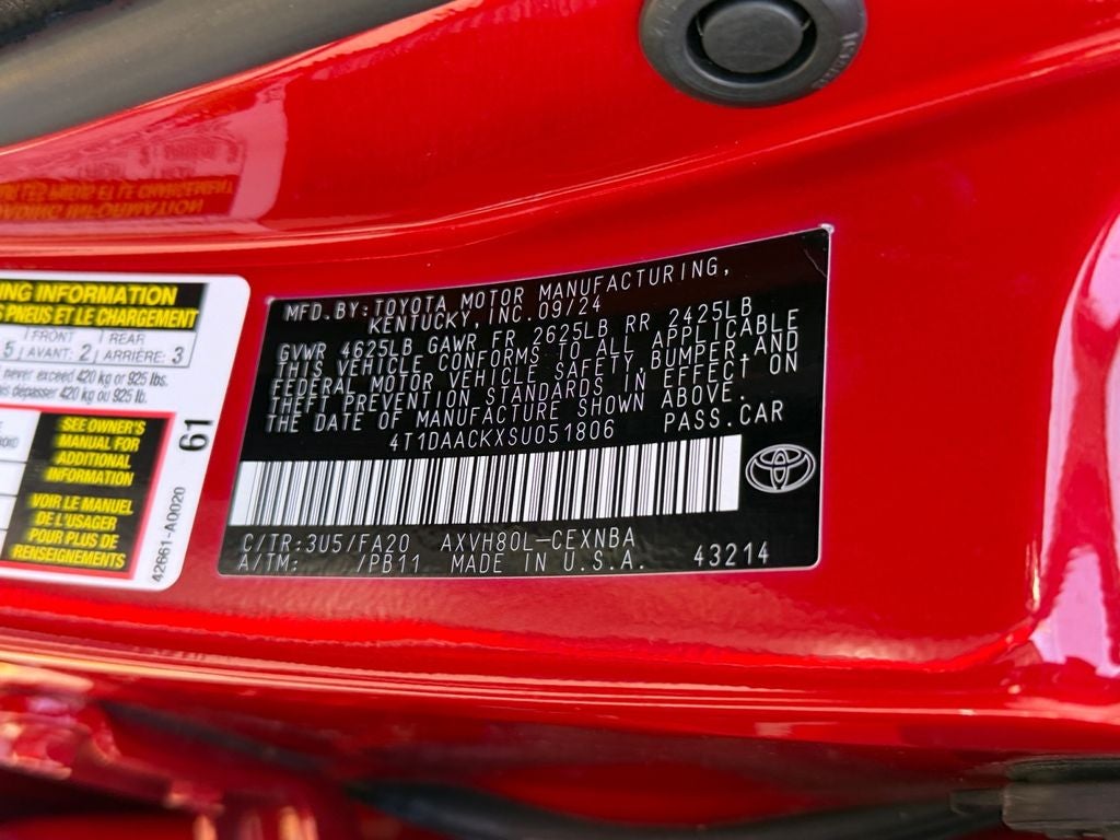 2025 Toyota Camry LE