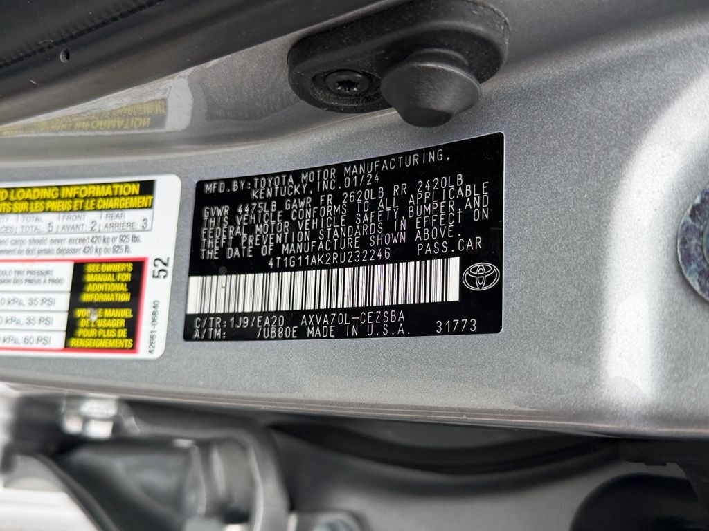 2024 Toyota Camry SE