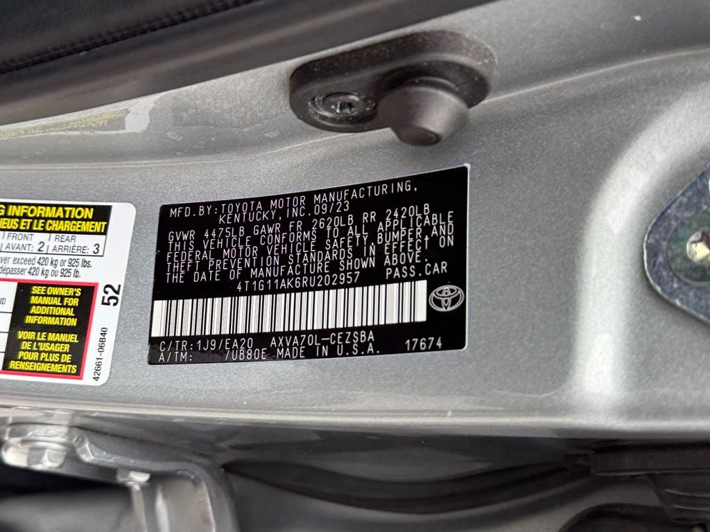 2024 Toyota Camry SE