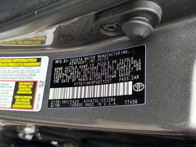 2023 Toyota Camry SE