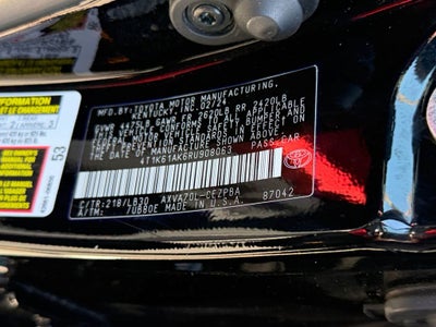 2024 Toyota Camry XSE