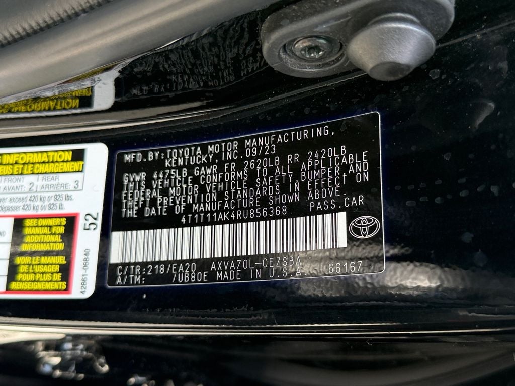 2024 Toyota Camry SE