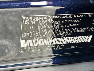 2025 Toyota RAV4 Hybrid XLE